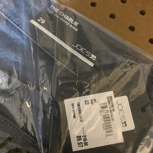 Joe's Jeans The Charlie Coated Ankle Skinny Jeans - Picture 5 of 6